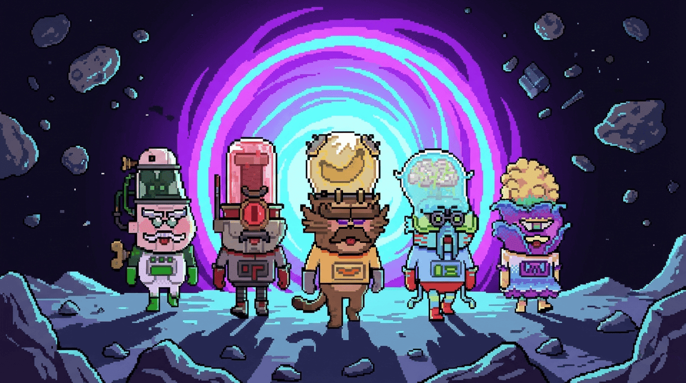 The COSMIC five Mad Scientists lineup